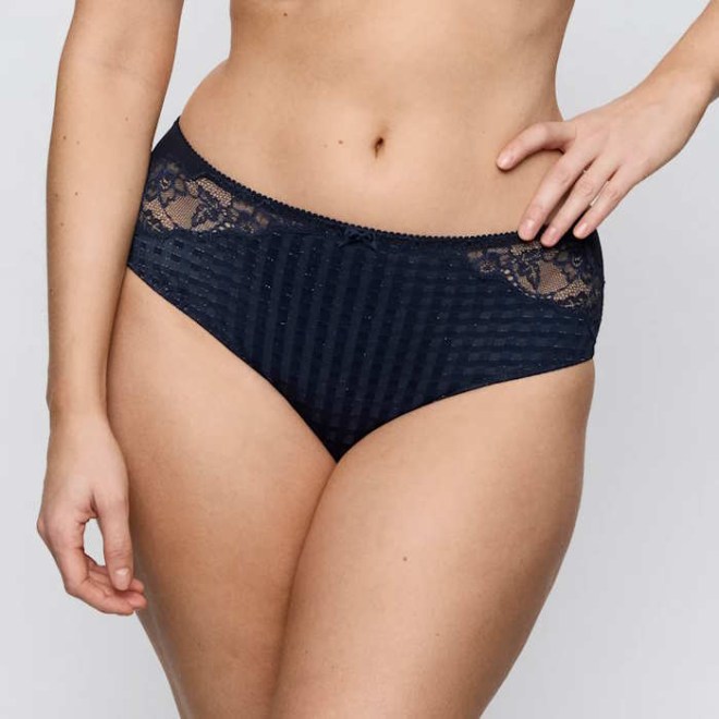 ΓΥΝΑΙΚΕΙΟ ΣΛΙΠ MAXI MADISON VELVET BLUE PRIMA DONNA 